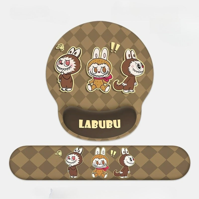 Labubu Computer wrist guard and mouse pad