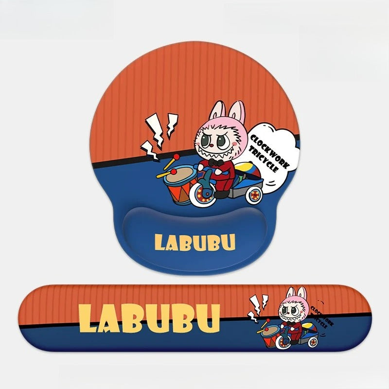 Labubu Computer wrist guard and mouse pad