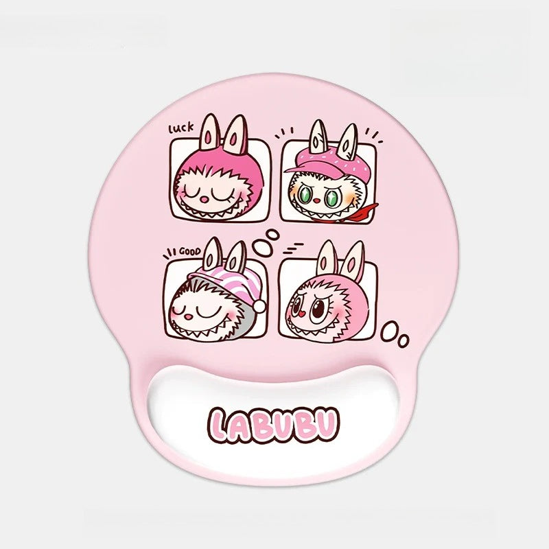 Labubu Computer wrist guard and mouse pad
