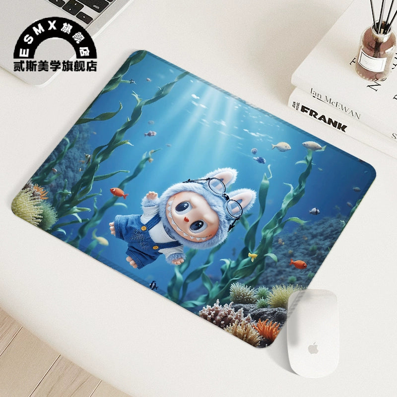 labubu mouse pad