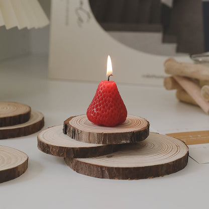 Annual Ring Pine Wood Coaster 5