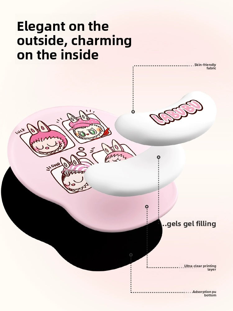 Labubu Computer wrist guard and mouse pad